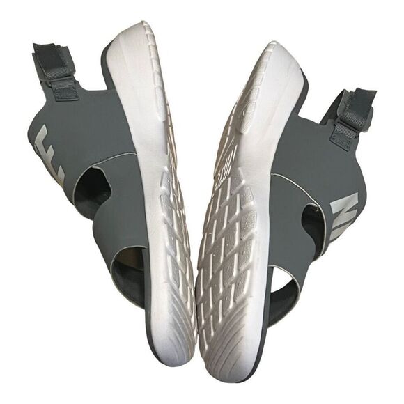 Nike Sandals TANJUN Women's 9 Open Toe Lightweight Grey Adjustable Performance - Picture 4 of 7